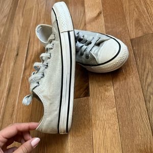 Silver Converse